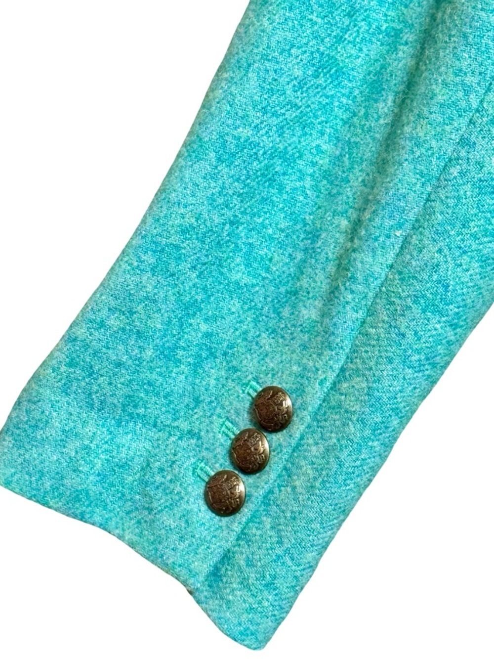 NWT Talbots Wool Blend Classic Button Front Structured Blazer Jacket - Picture 8 of 13